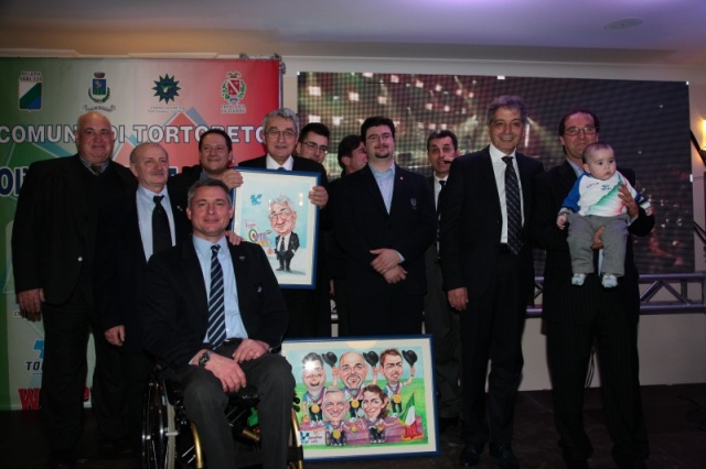 Una festa TOP a Tortoreto per gli Azzurri di Londra