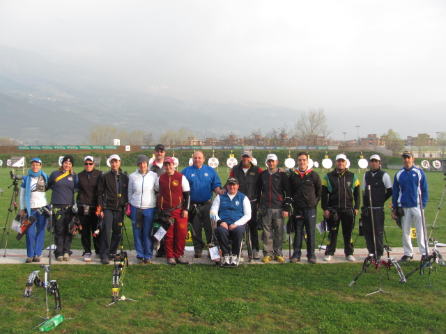 Gli azzurri del Compound in ritiro a Rovereto, parla il tecnico Xotti