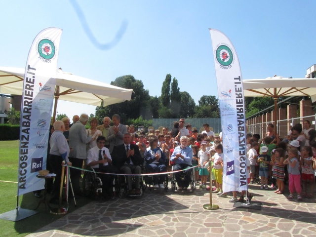 L'INAUGURAZIONE DEL CAMPO DELLA NAZIONALE PARA-ARCHERY PRESSO OIC PADOVA