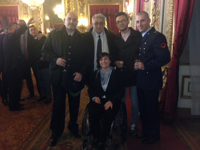 Quattro azzurri ricevuti dal Presidente della Repubblica