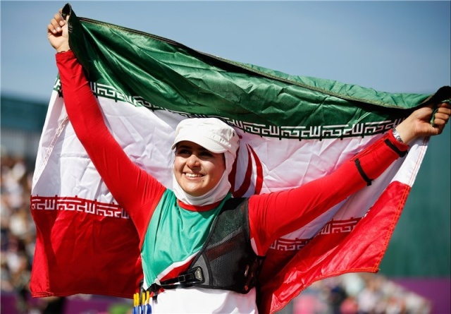 Zahra Nemati portabandiera dell’Iran a Rio 2016