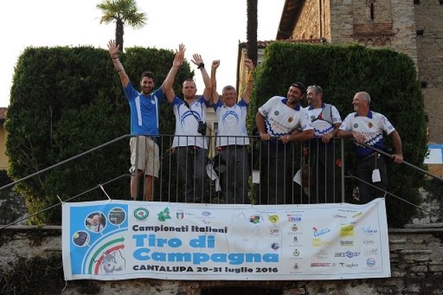 Tricolori Campagna 2016: Arcieri delle Alpi e Arcieri Città di Pescia campioni!