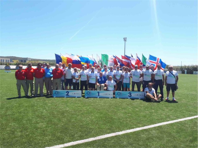 I volontari, i dirigenti e gli arbitri italiani a Olbia