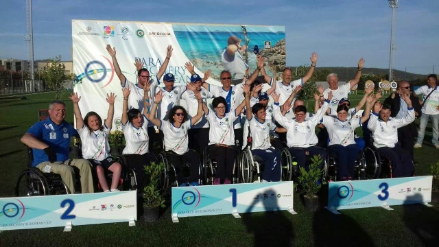 Gli azzurri Para-Archery in raduno a Padova