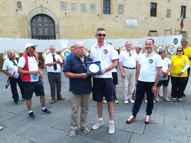 La premiazione maschile