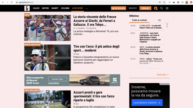 L’arco alle Olimpiadi: la storia azzurra ai Giochi su Gazzetta.it