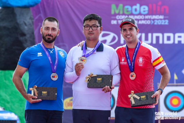 World Cup: Mauro Nespoli d'argento a Medellin